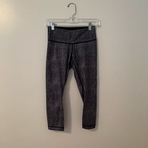 lululemon 3/4 length leggings